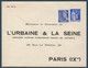 FRANCE : ENTIER POSTAL Neuf 90c Type Paix. EPTSC . " L'URBAINE ET LA SEINE" . TB . Mod 102 Bis RR - Bigewerkte Envelop  (voor 1995)