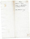 1800 DIGNE LETTRE DU COMTE ROUX RELATIVE AUX OBSERVATIONS DU COMTE VILLECROZE? LE CONCERNANT - Documents Historiques