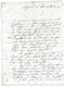 1800 DIGNE LETTRE DU COMTE ROUX RELATIVE AUX OBSERVATIONS DU COMTE VILLECROZE? LE CONCERNANT - Documenti Storici