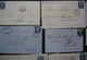 Paris Lot De 15 Lettres, Différents Cachets, à Voir ! - 1849-1876: Klassieke Periode