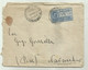 ESPRESSO DA LIRE 1,25 +1  DA CENT.50  SU BUSTA 1931 - Afgestempeld