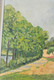 ANCIEN TABLEAU HUILE SUR TOILE PAYSAGE CAMPAGNE HST PEINTURE  XXe Déco Collection - Olii