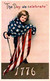 The Day We Celebrate, American Flag (Fête Natioanle, Drapeau Américain) - Card Not Circulated - Sonstige & Ohne Zuordnung