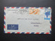 Libanon 1957 Umschlag Etablissements Sodelec Beyrouth (Liban) Luftpost Air Mail Nach Neheim Hüsten - Libanon