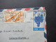 Libanon 1957 Umschlag Etablissements Sodelec Beyrouth (Liban) Luftpost Air Mail Nach Neheim Hüsten - Libanon