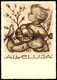 ALTE POSTKARTE ALLELUJA BERTA HUMMEL NR. 4426 MÄDCHEN MIT LAUTE WEIHNACHTEN 1935 Halleluja Cpa AK Ansichtskarte Postcard - Hummel