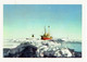 Chromo Côte D'Or Antarctic Antarctique Photo 15 L'hélicoptère Part En Reconnaissance De Helicopter Op Verkenning - Côte D'Or