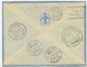 Storia Postale Italia Zeppelin R Lettera Viaggio Italia 1933 Venezia Roma Tallinn Estonia 1933 RARISSIMA !! - Storia Postale (Zeppelin)