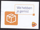 Netherlands: Official Postal Form 'Not At Home, Your Parcel Was Delivered At Your Neighbours', 2021 (minor Crease) - Brieven En Documenten