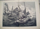 001 - Ferdinand Lindner Rettungsboot Schiffe Großbild 50x38 Cm Druck 1899 - Otros & Sin Clasificación