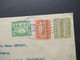 Guatemala 1934 Brief Nach Elmshorn 6 Marken Davon 2x Blauer Aufdruck 1928 Umschlag Nottebohm Hnos - Guatemala