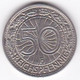 50 Reichspfennig 1935 F Stuttgart, En Nickel - 50 Reichspfennig