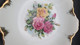 Coupelle Vintage ROSES Porcelaine Anglaise  Fleurs Et Dorures #vintage #british #collector - Non Classificati