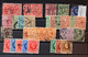 Great Britain Angleterre - 6 Classification Cards With Some Interresting Values Of Old Stamps Used - Collections