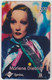 USA -  Marlene Dietrich: In Suit With Colorful Tie (Artist: Gartel) ,Sprint Prepaid Card $3, Tirage 2.000, Used - Sprint