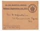 Lettre England Angleterre Official Paid On Is Majesty's Service National Registration Act 1915 - Postwaardestukken