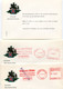 1973/76 5 Enveloppen Gemeente BEVEREN WAAS - Rode Machine Stempel Gemeentefeesten - 1960-79