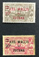 W&F 1924 - NEUF* / MH - YT 38 Et 39 - RARE - Lire Descriptif - 2ème Choix - CV 93 EUR - Neufs