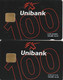 Denmark, DD 079a And 079b, Unibank Pension, Only 5000 And 4980 Issued, 2 Scans. - Danemark