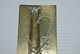 PLAQUE BRONZE MATRICE PLAQUE IMPRIMERIE EAU FORTE LITHOGRAPHIE VASE ART NOUVEAU - Seals