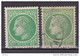 Année 1945 - 47 : Y. & T. N° 675 Sans épi Sur Le Front Timbre De Gauche - Used Stamps