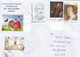 GOOD GREECE Postal Cover To ESTONIA 2019 - Good Stamped: Butterflies ; Football ; Persons - Cartas & Documentos