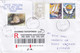 GOOD GREECE " REGISTERED " Postal Cover To ESTONIA 2020 - Good Stamped: Persons ; Fish ; Europa - Storia Postale
