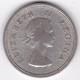 Afrique Du Sud,  2 Shillings 1954 Elizabeth II, En Argent , KM# 50 - Sud Africa