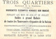 Image  13.5 X 9.5 Cm     Chromo. Jeunes Ados Passage De La Factrice  Publicité Des Trois Quartiers Paris   (voir Scan) - Autres & Non Classés