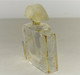 ANCIEN FLACON MINIATURE LALIQUE EAU DE TOILETTE Avec BOUCHON Collection Vitrine Il Est Vide - Miniature Bottles (without Box)