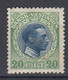 ++M1705. Danish West Indies 1915. Michel 52. MH(*) - Dänische Antillen (Westindien)