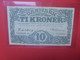 DANEMARK 10 KRONER 1948 Circuler (B.24) - Dinamarca