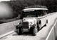 Photo Originale Autocar à Identifier De La Ligne " Holstein-Thüringen " & Ses Valises Au Passage D'un Pont Vers 1930/40 - Automobile