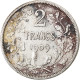 Monnaie, Belgique, 2 Francs, 2 Frank, 1909, TTB, Argent, KM:58.1 - 2 Francs