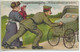 CPA TRUPPENBEWEGUNG Willem Schnvitz De Schon Illustration Femme Portant Enfant Soldat Poussant Un Landau 2  Bébés - Humour