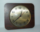 JOLIE PENDULE MURALE JAZ FORMICA MARRON DECO VINTAGE Années 70/80 Fonctionne Collection Déco - Orologi Da Muro