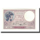 France, 5 Francs, 1940-11-28, SPL, Fayette:4.15, KM:83 - 5 F 1917-1940 ''Violet''