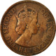 Monnaie, Etats Des Caraibes Orientales, Elizabeth II, 2 Cents, 1955, TTB - Britse Caribische Gebieden