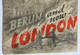 Tract Allemand De Propagande WW2 Guerre 39-45 Hell Dogs Over England Berlin And Now London Nazi War Propaganda - 1939-45