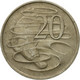 Monnaie, Australie, Elizabeth II, 20 Cents, 1974, TTB, Copper-nickel, KM:66 - 20 Cents