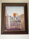 Peice Of Art Signed By Artist Showing Historical Castel. Original Art - Acryl