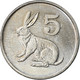 Monnaie, Zimbabwe, 5 Cents, 1997, TTB, Copper-nickel, KM:2 - Simbabwe