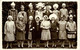 CPA Photo - Groupe De Catherinettes Avec Leurs Chapeaux Rigolos - Certainement Années 30 - R/V - Photographs