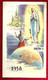 Image Pieuse Religieuse Holy Card Double Ed Bonamy - Centenaire Apparition Notre Dame De Lourdes 1858 1958 - Pèlerinage - Imágenes Religiosas