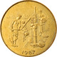 Monnaie, West African States, 10 Francs, 1987, TTB, Aluminum-Bronze, KM:10 - Costa De Marfil