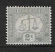 HONG KONG 1938 2c POSTAGE DUE SG D6 MOUNTED MINT Cat £7 - Postage Due