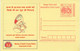 INDIA 1975 25 (P) Meghdoot Post Card Rock-Cut Radhas Mahabalipuram MAJOR VARIETY - Abarten Und Kuriositäten