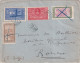 MADAGASCAR - 1934 - ANNULATION BOITE MOBILE "BM" Sur TIMBRES ! ENVELOPPE => ROUEN - Lettres & Documents