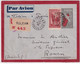 MADAGASCAR - 1938 - ENVELOPPE ENTIER AVION  RECOMMANDEE De TULEAR => ROUEN - Lettres & Documents