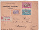 SENEGAL - 1929 - ENVELOPPE "PAQUEBOTS-POSTE FRANCAIS FRAISSINET"  RECOMMANDEE De DAKAR => ARGENTAN (ORNE) - Cartas & Documentos